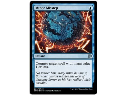 Minor Misstep - Phyrexia: All Will Be One: Extras