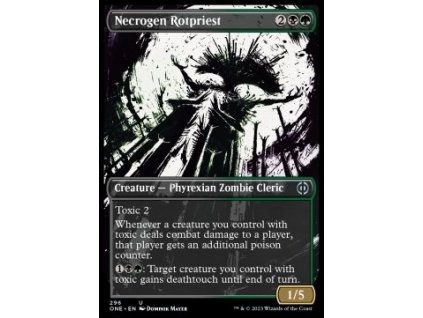 Necrogen Rotpriest (V.1) - Phyrexia: All Will Be One: Extras