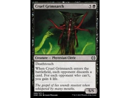 Cruel Grimnarch - Phyrexia: All Will Be One: Extras