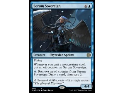 Serum Sovereign (V.1) - Phyrexia: All Will Be One: Extras
