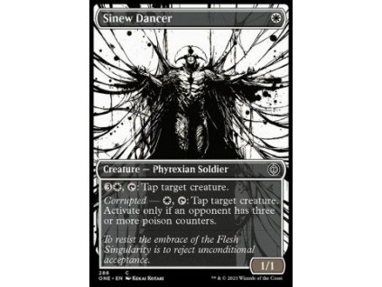 Sinew Dancer (V.1) - Phyrexia: All Will Be One: Extras