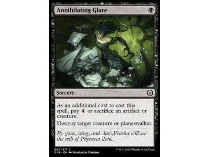Annihilating Glare - Phyrexia: All Will Be One: Extras
