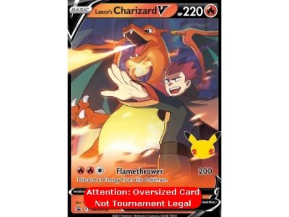 Lance's Charizard V SWSH133 - Promo Jumbo/Oversize