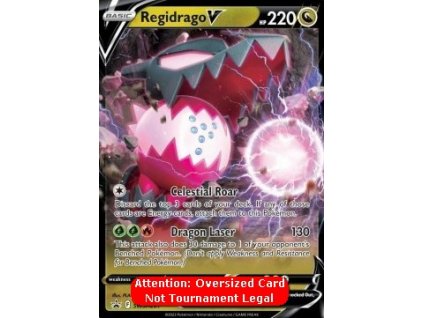 Regidrago V SWSH281 - Promo OVERSIZE