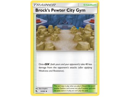 Brocks Pewter City Gym.HIF.54.29619