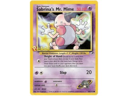 Sabrinas Mr Mime.G1.94