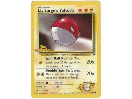 Lt Surges Voltorb.G1.84