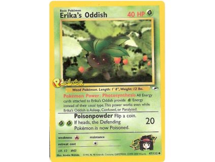 Erikas Oddish lv 12.G1.47