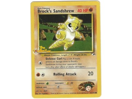 Brocks Sandshrew lv 13.G1.71