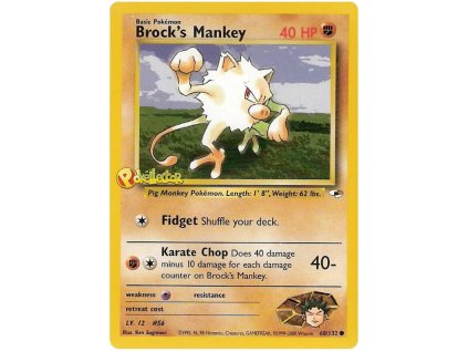 Brocks Mankey lv 12.G1.68