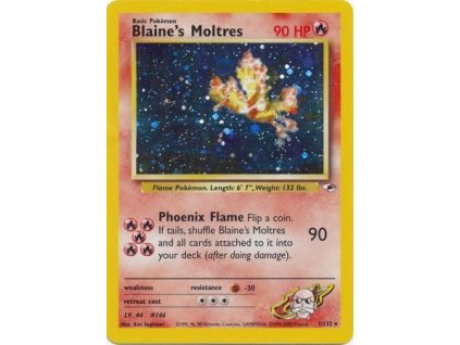 Blaine´s Moltres 001/132 - Gym Heroes