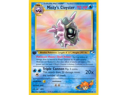 Misty´s Cloyster 029/132 - Gym Heroes