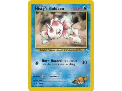 Misty´s Goldeen 030/132 - Gym Heroes