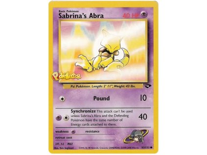 Sabrinas Abra Lv 12.G2.93