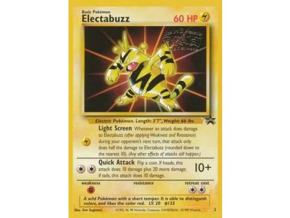 Electabuzz - 2 - Promo (WB) Pokemon Wizards Black Star Promos