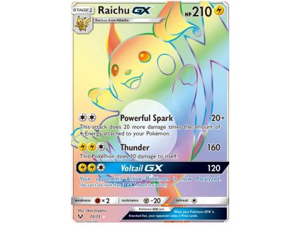 Raichu GX.SLG.75.19553