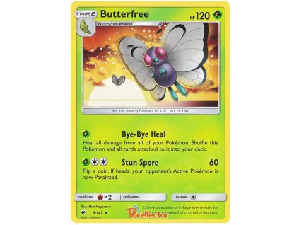 Butterfree 003/147 - Burning Shadows