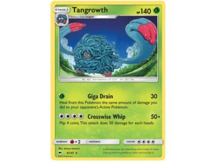 Tangrowth 008/147 - Burning Shadows