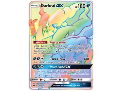 Darkrai GX 158/147 - Burning Shadows
