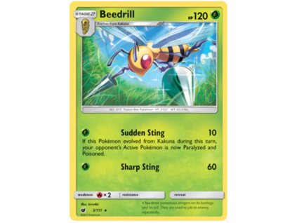 Beedrill 003/111 - Crimson Invasion