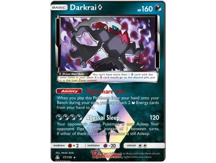 R077Darkrai Prism Star.UPR.77.20182