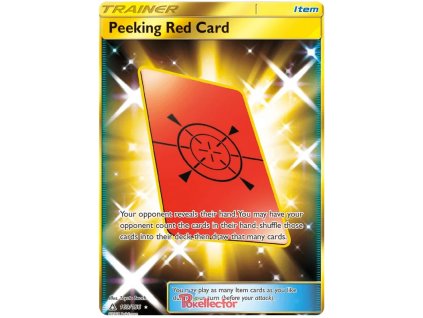 U169Peeking Red Card.UPR.169.20271