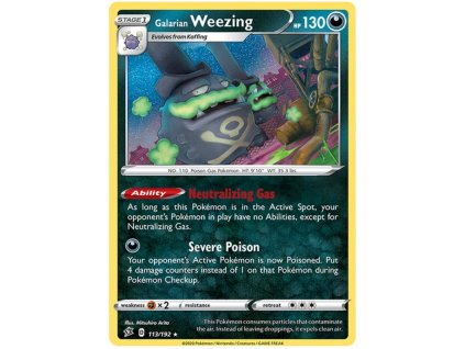R113Galarian Weezing.SWSH2.113.34520