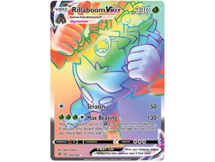 Rillaboom VMax 193/192 - Rebel Clash