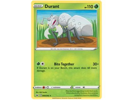 Durant 008/202 - Sword & Shield