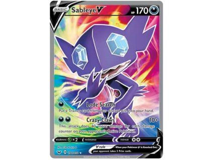 Sableye V 194/202 - Sword & Shield