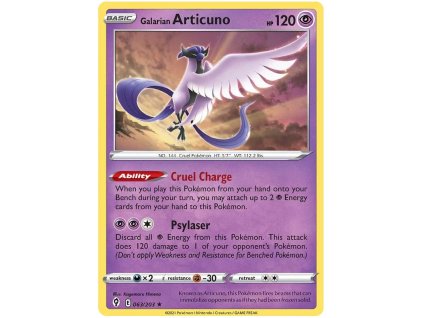 Galarian Articuno.SWSH7.63.39931