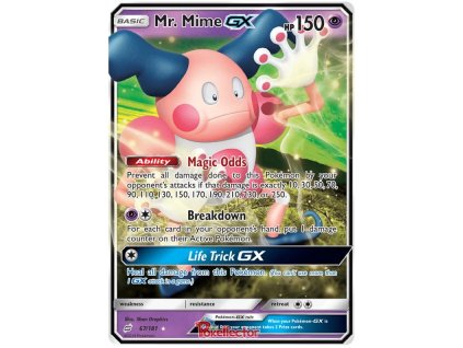 U067Mr Mime GX.SM9.67.25671