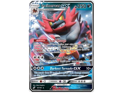 U097Inceneroar GX.SM9.97.25582