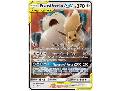 U120Eevee Snorlax GX.SM9.120.25431