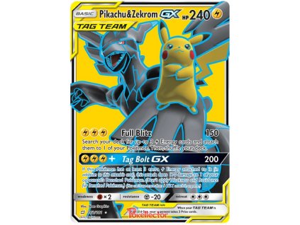 U162Pikachu Zekrom GX.SM9.162.26650