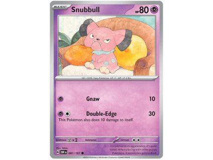 Snubbull 087/197 - Obsidian Flames