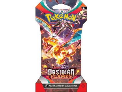 Karetní hra Pokémon TCG: Scarlet & Violet - Obsidian Flames Blister Booster