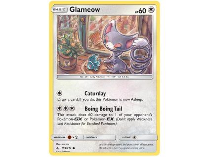 Glameow 159/214 - Unbroken Bonds