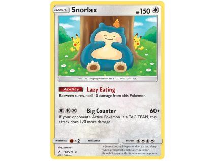 Snorlax 158/214 - Unbroken Bonds