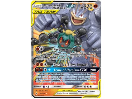 U082Marshadow Machamp GX.UNB.82.26991