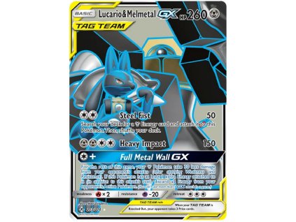 U203Lucario Melmetal GX.UNB.203.28290