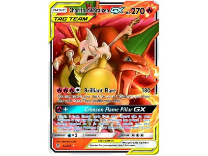 U022Charizard Braixen GX.CEC.22.30121