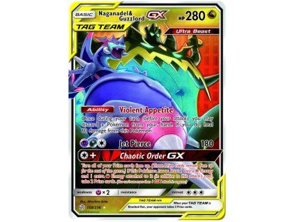Naganadel & Guzzlord GX 158/236 - Cosmic Eclipse