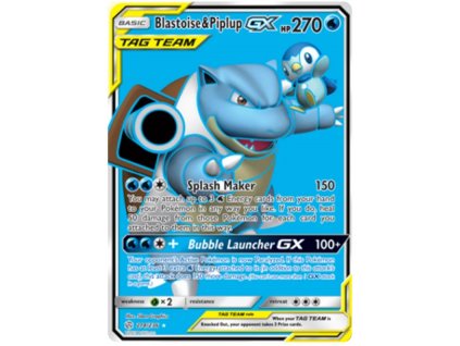 U214Blastoise Piplup GX.CEC.214.30923