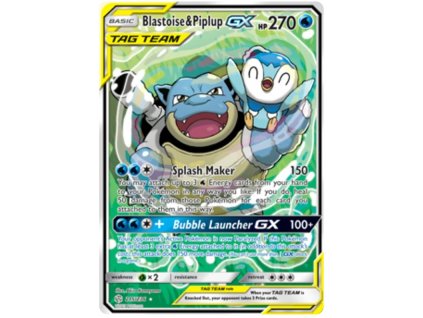 U215Blastoise Piplup GX.CEC.215.30924