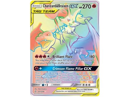 U251Charizard Braixen GX.CEC.251.30956
