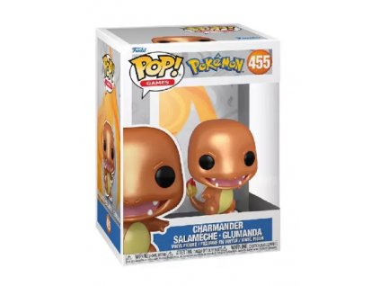 figurka pokemon charmander metalic edition summer convention exclusive funko pop games 455 334 960w