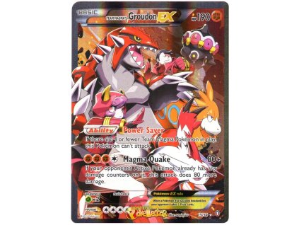 U15Team Magmas Groudon EX.DCR.15