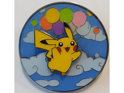 Odznáček Pokémon - Surfing & Flying Pikachu Pin Badge