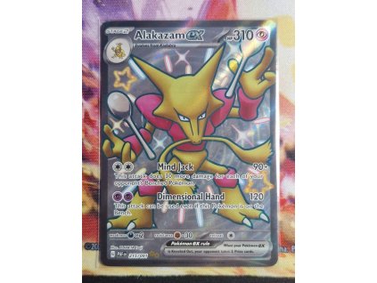 Alakazam ex 215/091 - Paldean Fates